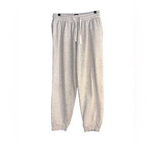 H&M Light Gray Regular Fit Sweatpants size M